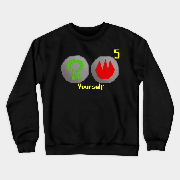 Alch Yourself Crewneck Sweatshirt by BecksArtStuff